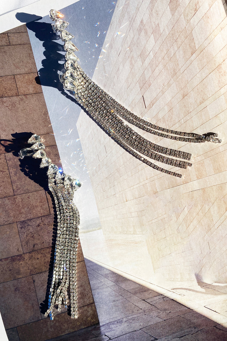 Silver Cascade Earrings | Sage and Paige AUS.
