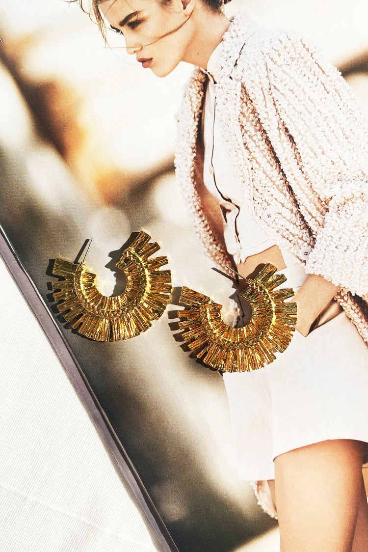 Serra Earrings - Gold