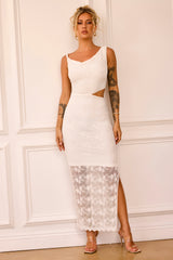 Moon Child Maxi Dress - White