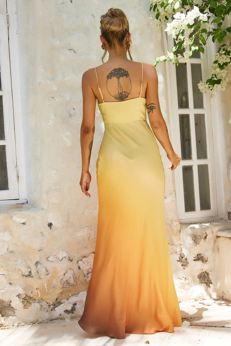 Hutch The Ridge Maxi Dress - Sunset Multi | Sage and Paige AUS.