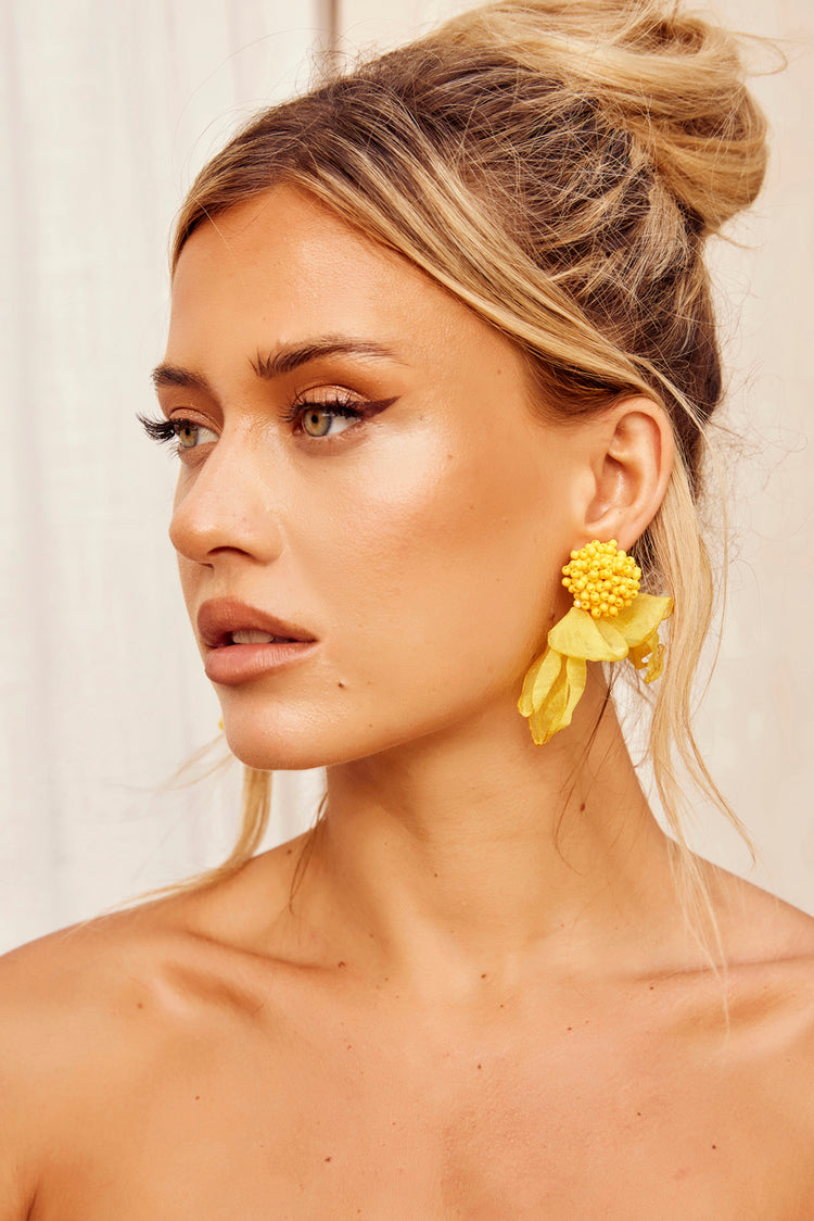 Little Secret Earrings - Yellow | Sage and Paige AUS.