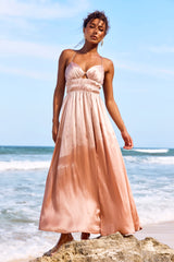 Way To You Maxi Dress - Champagne