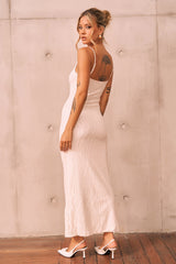 All You Need Is Lace Maxi Dress - Ivory