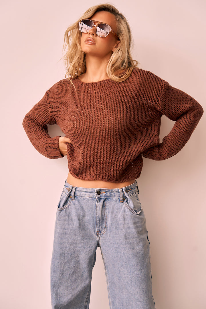 Rosie Sweater - Brown