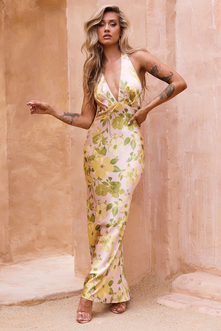 Burst Of Bliss Maxi Dress - Multi | Sage and Paige AUS.
