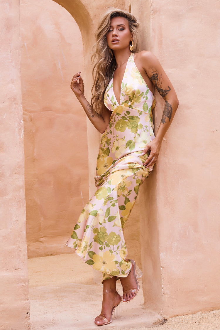 Burst Of Bliss Maxi Dress - Multi | Sage and Paige AUS.