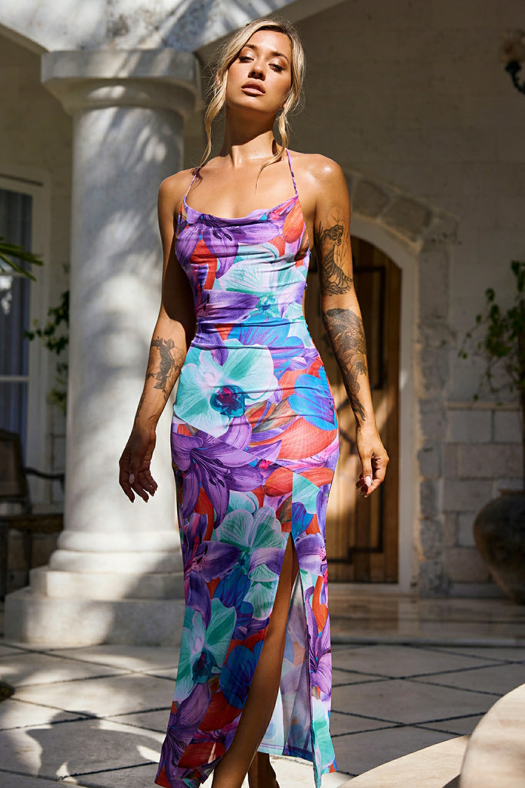 Bensley Maxi Dress - Purple