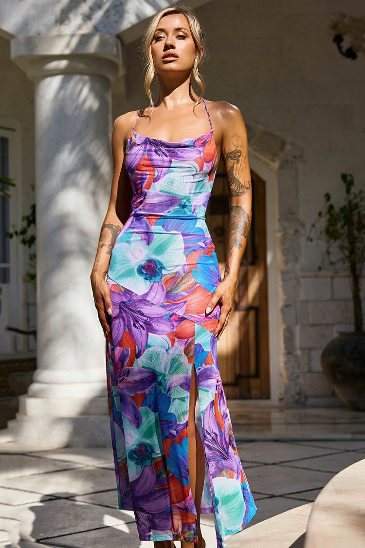 Bensley Maxi Dress - Purple