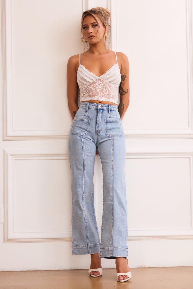My Element Jeans - Washed Blue | Sage and Paige AUS.