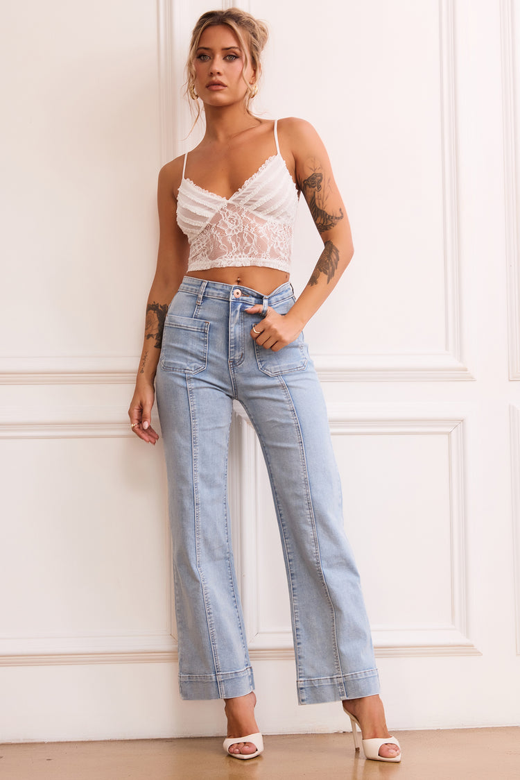 My Element Jeans - Washed Blue | Sage and Paige AUS.