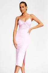 Juna Midi Dress - Pink