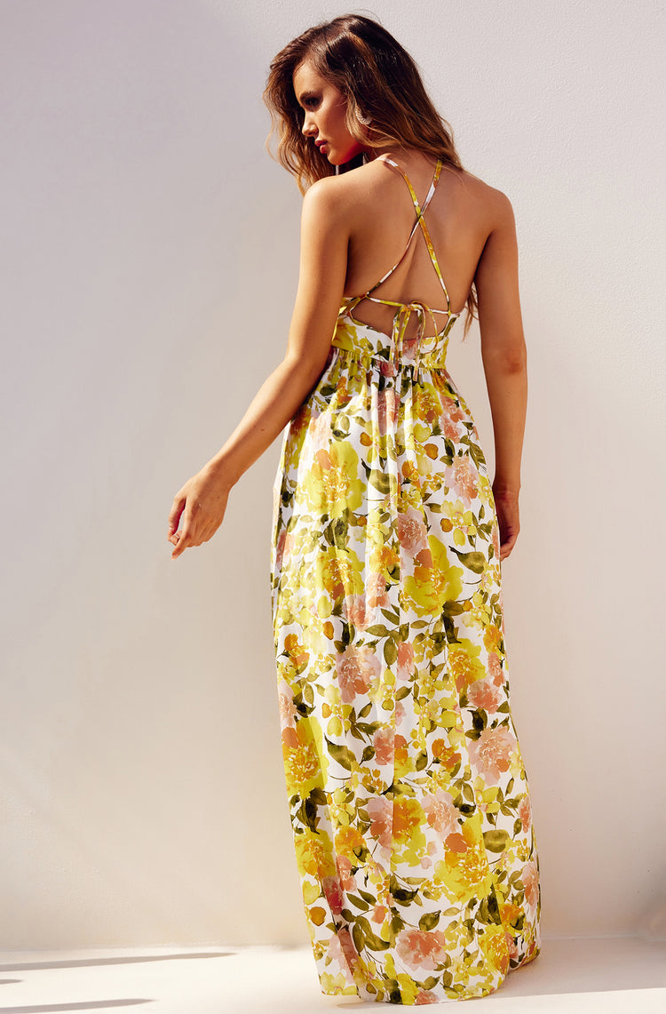 Amelie Maxi Dress - Yellow