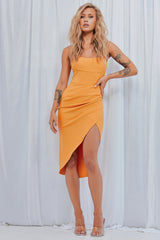 Riptide Midi Dress - Sunset